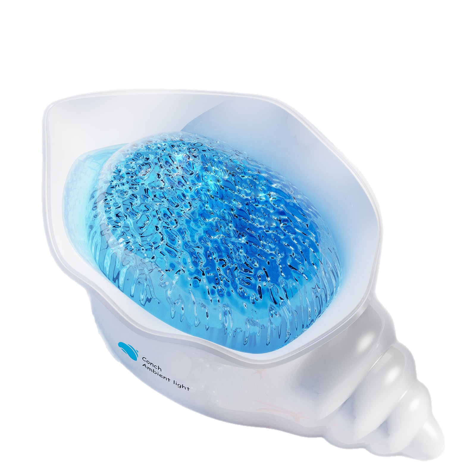 Audio Music Spotify - Conchvormige zee-golf projectielamp met ingebouwde 5-witte-ruis