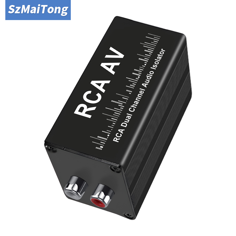 Audio To Music - Professioneel audiogeluidsfilter Ground Loop Isolator 2-kanaals