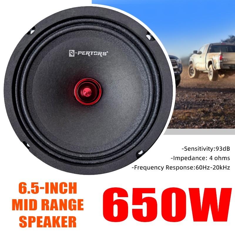Audio Music Enhancer Free - 6.5Inch Universele Autoluidspreker 650W Midrange Audio