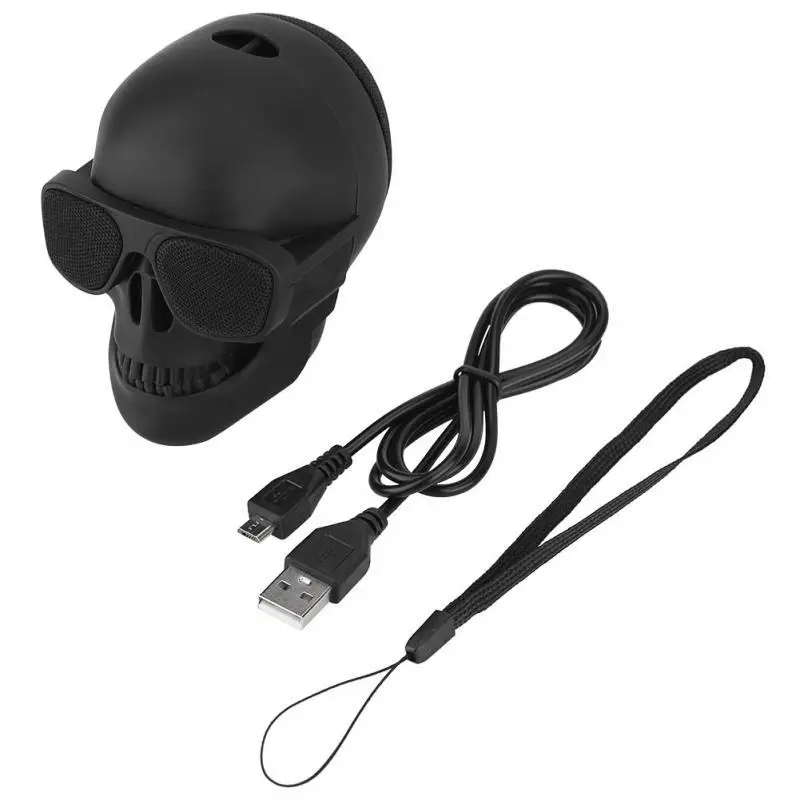 Audio Music Enhancer Free - Draadloze Bluetooth Skull Speaker Portablem Mini
