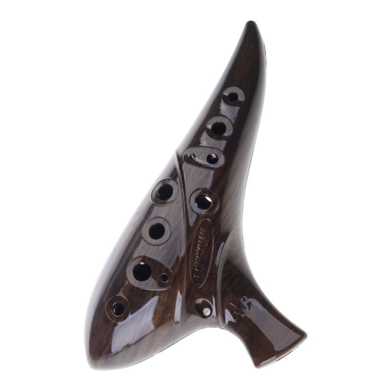 Ocarina Ceramic - Professioneel 12-gaats keramiek Ocarina Ergonomisch ontwerp
