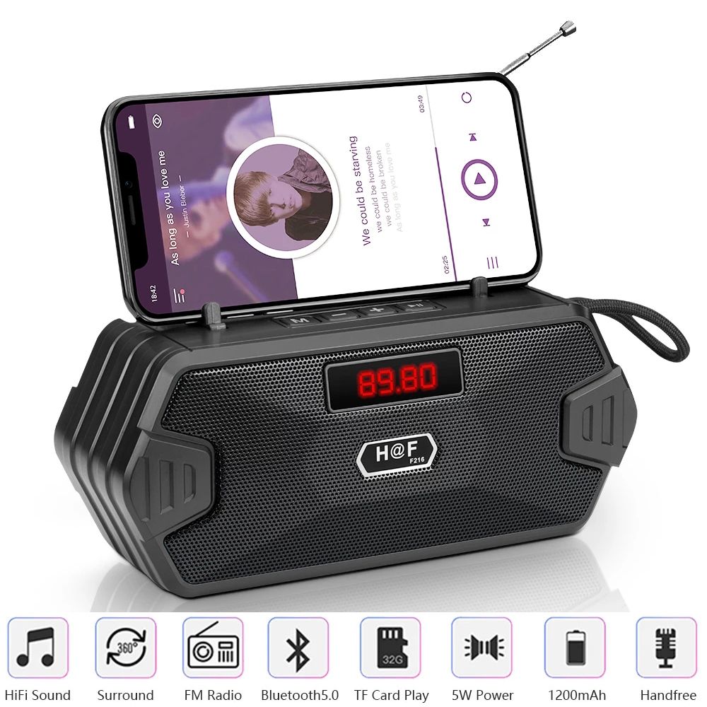Audio Music System For Home - Bass Hifi Outdoor Draagbare Aux Draadloze