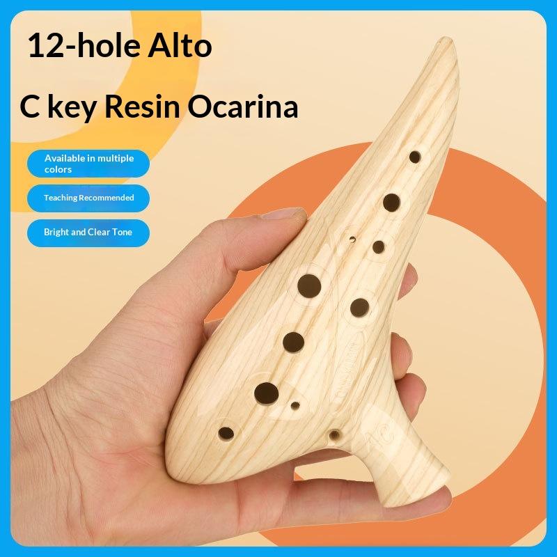 NIEUW 12-gaats Ocarina-instrum - Ocarina Ceramic recensie en prijs