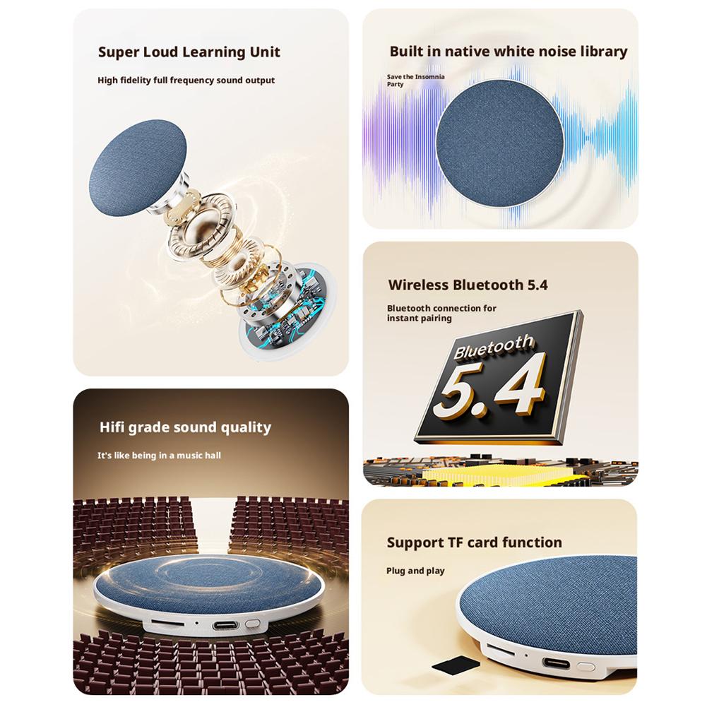 Slaap White Noise Speaker Kuss - Audio Music Enhancer Free recensie en prijs