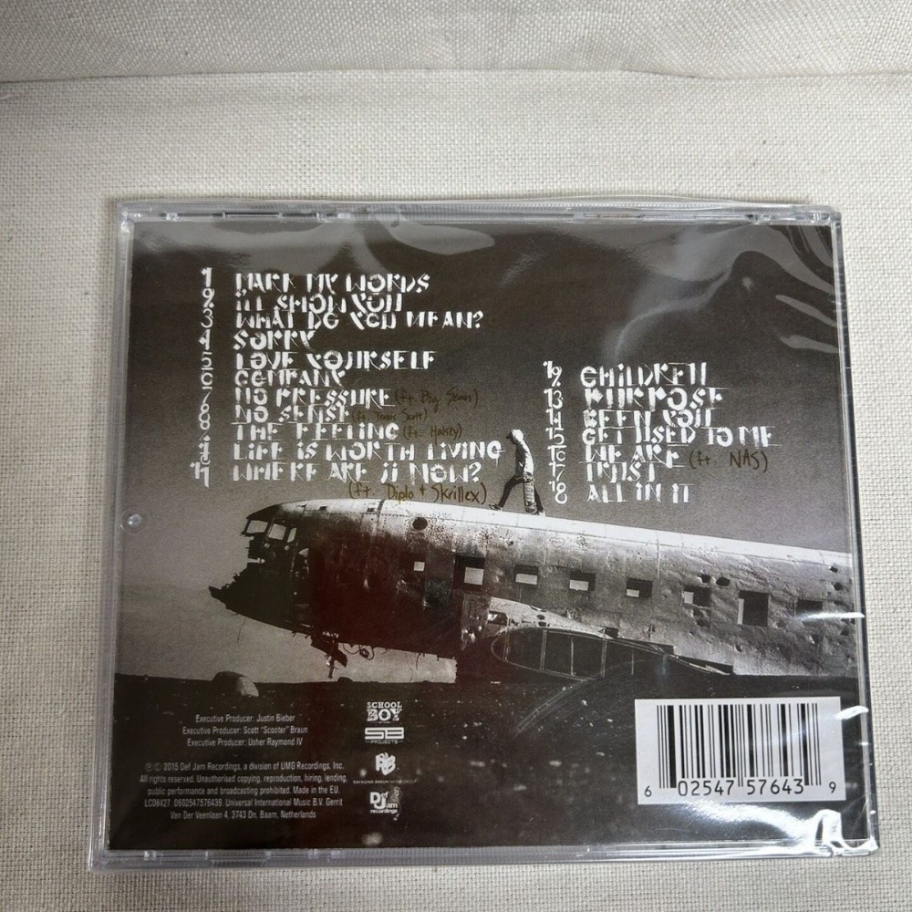 Justin Bieber Purpose Studio A - Audio Music Justin Bieber recensie en prijs