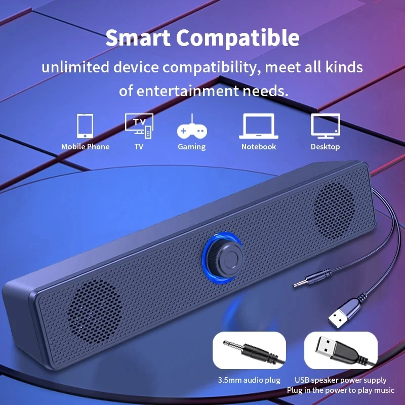 Soundbar Computer PC TV Laptop - Audio Music System For Home recensie en prijs