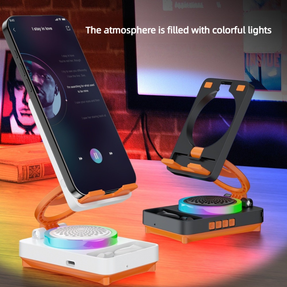 3-in-1 opvouwbare telefoonstan - Audio Music Spotify recensie en prijs