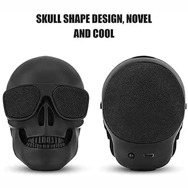Draadloze Bluetooth Skull Spea - Audio Music Enhancer Free recensie en prijs