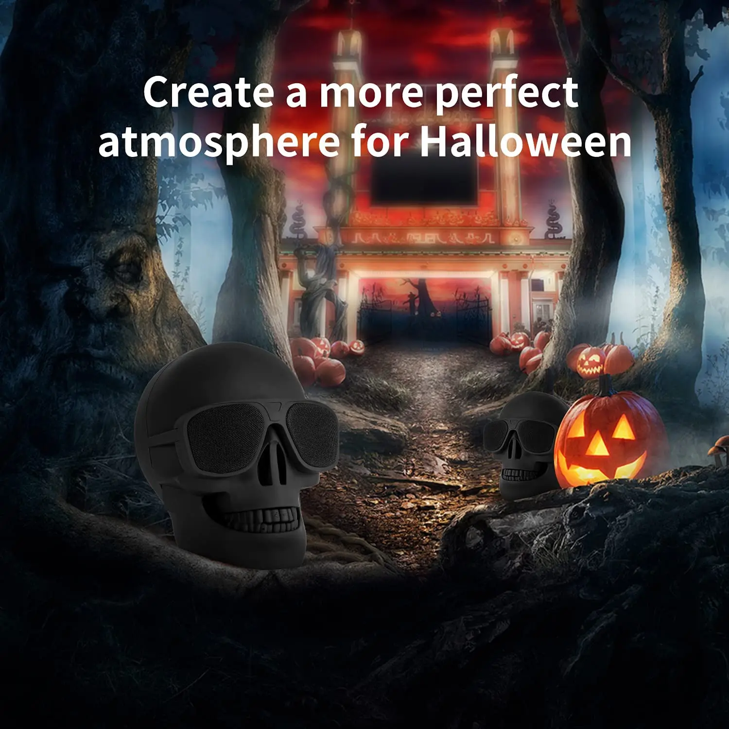 Draadloze Bluetooth Skull Spea - Audio Music Enhancer Free recensie en prijs