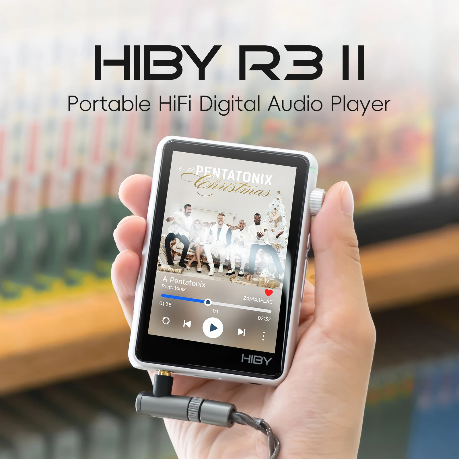 Hiby Muziekspeler Bluetooth R3 - Audio Music Web recensie en prijs
